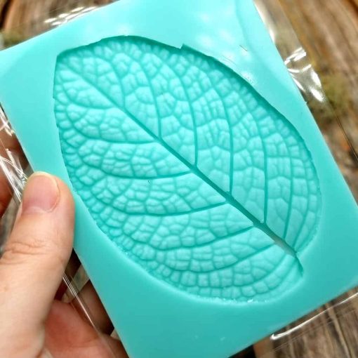 Deep Leaf Pattern - Handmade texture-mold of real leaf #36019