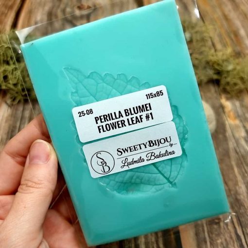 Perilla Blumei Flower - Real leaf texture-mold #1 #36008