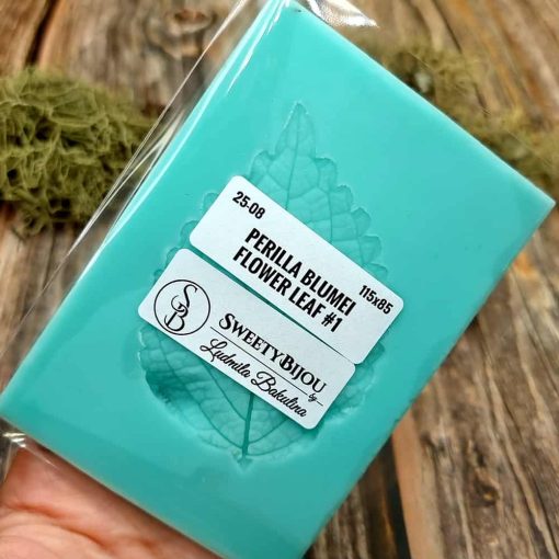 Perilla Blumei Flower - Real leaf texture-mold #1 #36016