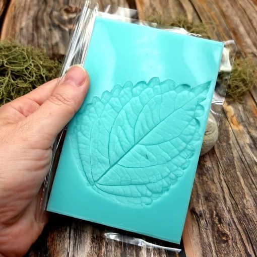 Perilla Blumei Flower - Real leaf texture-mold #2 #36047