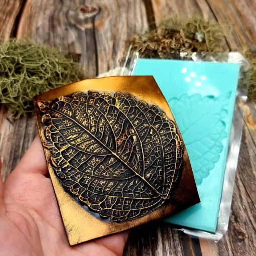 Perilla Blumei Flower - Real leaf texture-mold #2 #36066