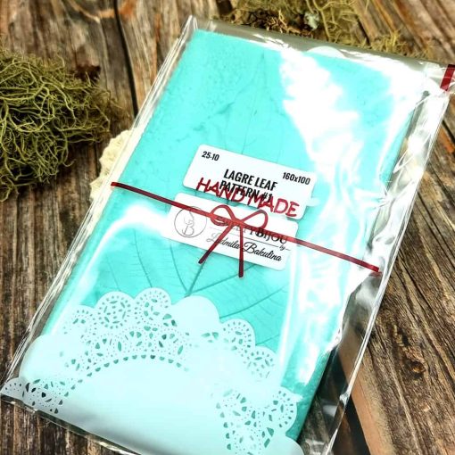 Large Leaf Pattern - Handmade real leaf texture-mold #1 #36012