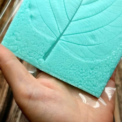 Large Leaf Pattern - Handmade real leaf texture-mold #1 #36053