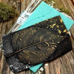 Large Leaf Pattern - Handmade real leaf texture-mold #1 #36099