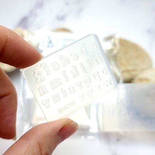 2 pcs Super Quality Molds "Old Style Letters" #39897