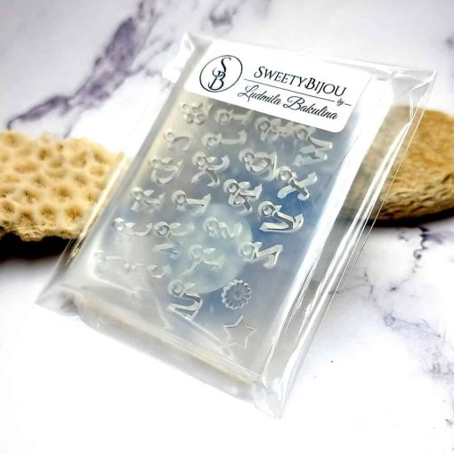 Mold Kit Pendant Alphabet #39854
