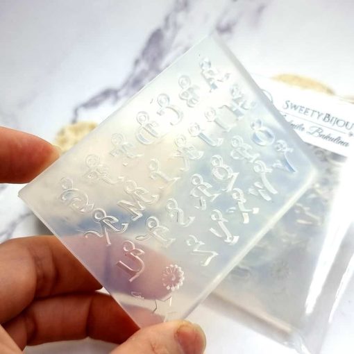 Mold Kit Pendant Alphabet #39874