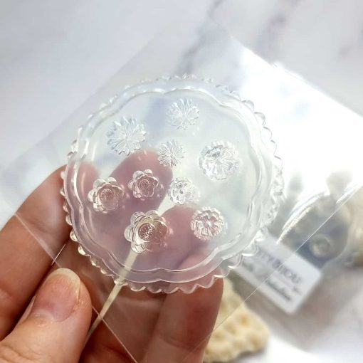 Super Quality Mold "Flowers and Lotus" #39891