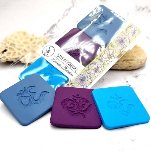 Handmade Set #2 of 3 pieces OM Sign Mold #39981