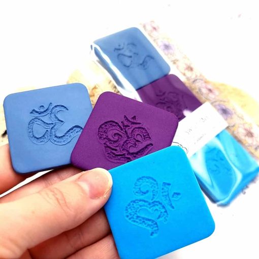Handmade Set #2 of 3 pieces OM Sign Mold #39989
