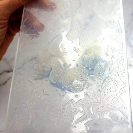 Plastic Folder Texture "Butterfly Garden" #39960