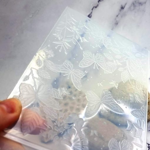 Plastic Folder Texture "Butterfly Garden" #39962