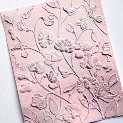 Plastic Folder Texture "Sweet Peas" #39943