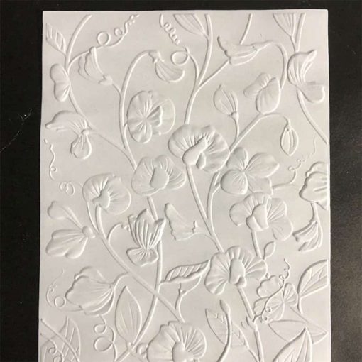 Plastic Folder Texture "Sweet Peas" #39950