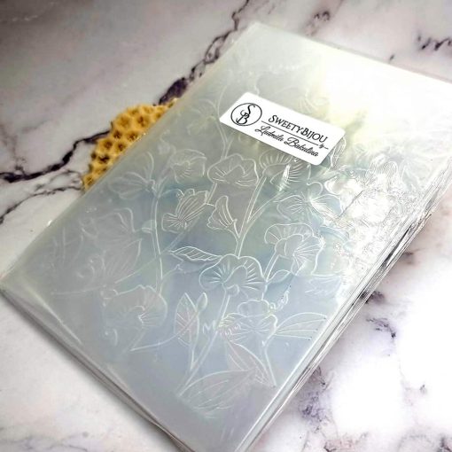 Plastic Folder Texture "Sweet Peas" #39953