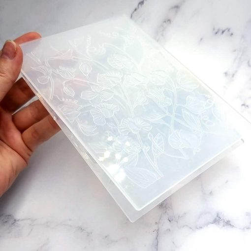 Plastic Folder Texture "Sweet Peas" #39968