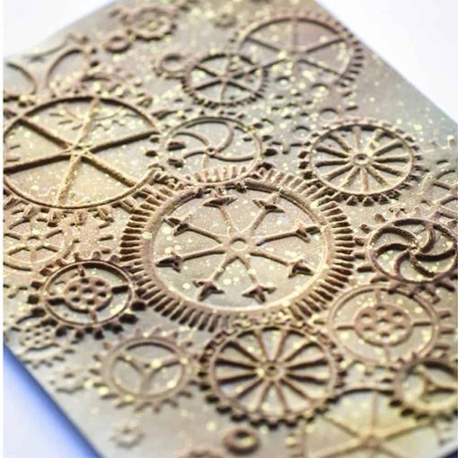 Plastic Folder Texture "Steampunk Gears" #39947
