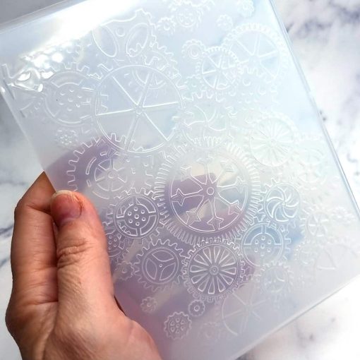 Plastic Folder Texture "Steampunk Gears" #39956