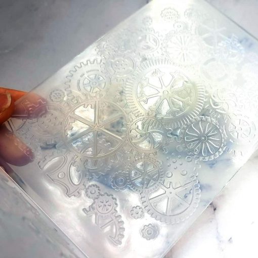 Plastic Folder Texture "Steampunk Gears" #39969