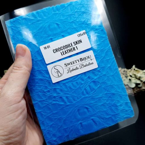 Crocodile Skin Leather 1 - Silicone Texture #41119