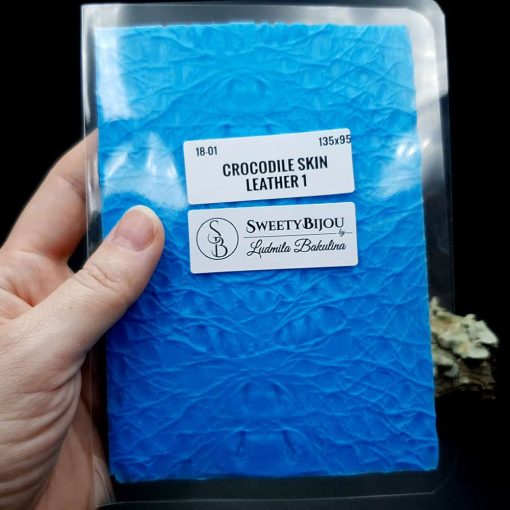 Crocodile Skin Leather 1 - Silicone Texture #41122