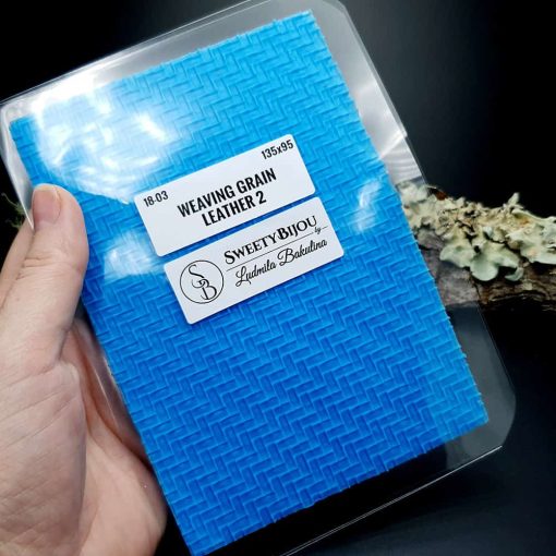 Weaving Grain Leather 2 - Silicone Texture #41130