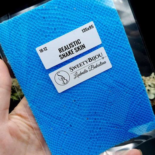 Realistic Snake Skin - Silicone Texture, Small Size #41188