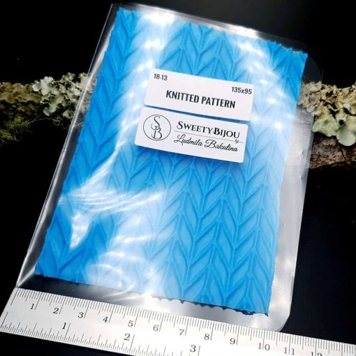 Kintted Pattern - Silicone Texture, Small Size #41183