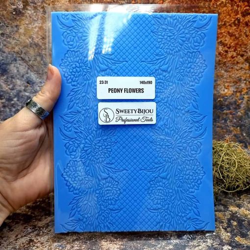 Lace Texture Peony Flowers #41216