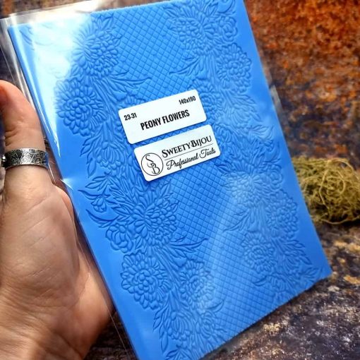 Lace Texture Peony Flowers #41218