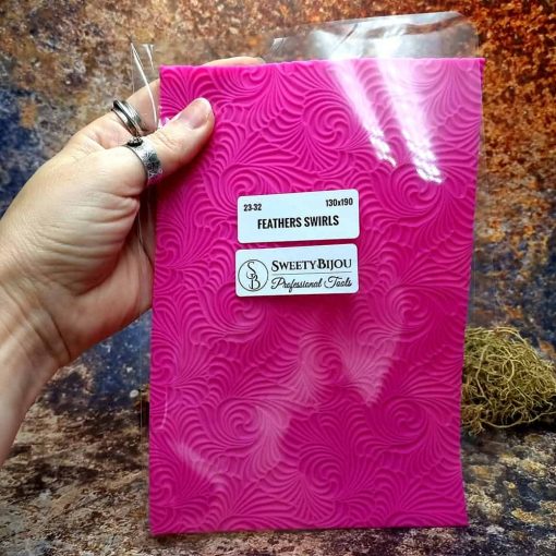 Lace Texture Feathers Swirls #41219