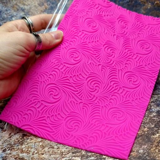 Lace Texture Feathers Swirls #41227