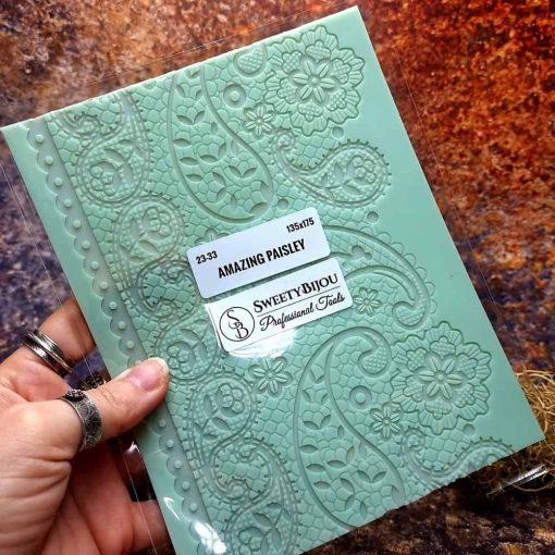 Lace Texture Amazing Paisley #41221