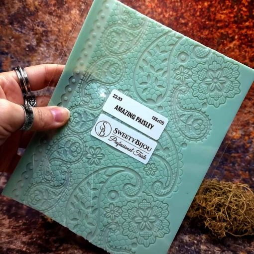 Lace Texture Amazing Paisley #41233