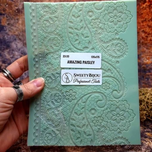 Lace Texture Amazing Paisley #41238