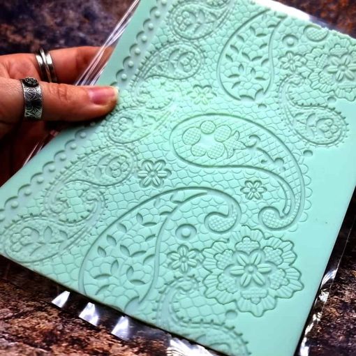 Lace Texture Amazing Paisley #41249