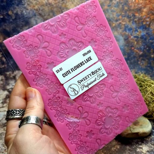 Lace Texture Cute Flowers Lace #41248