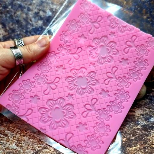 Lace Texture Cute Flowers Lace #41252