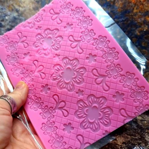 Lace Texture Cute Flowers Lace #41261