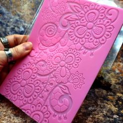 Lace Texture Cartoon Flowers #41283