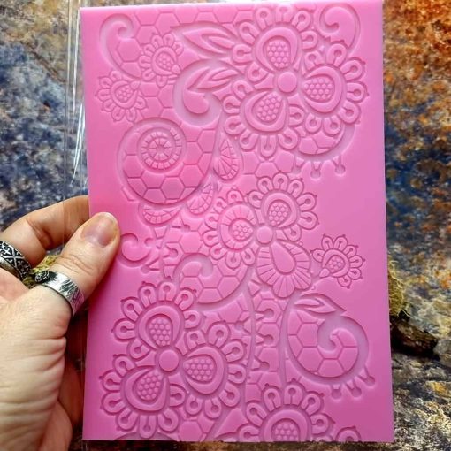 Lace Texture Cartoon Flowers #41287