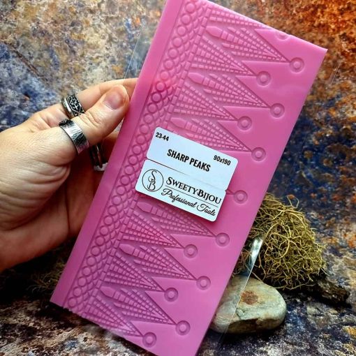 Lace Texture Sharp Peaks #41291