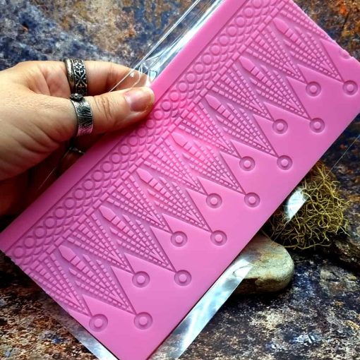 Lace Texture Sharp Peaks #41298