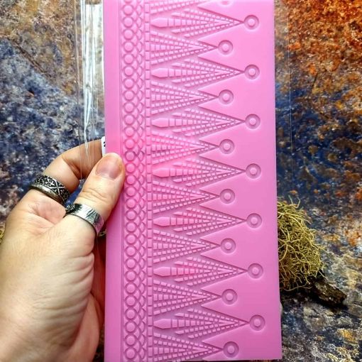 Lace Texture Sharp Peaks #41307