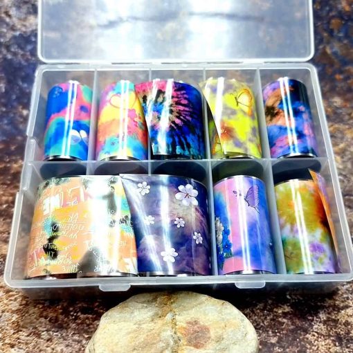 Set of 10pcs "Happy Time" #41670