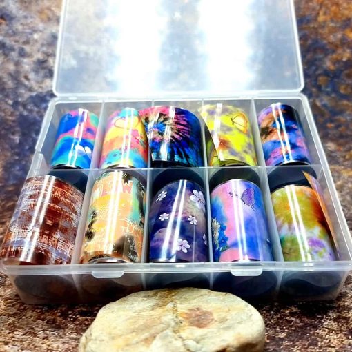 Set of 10pcs "Happy Time" #41698