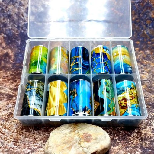 Set of 10pcs "Colorful Art" #41687