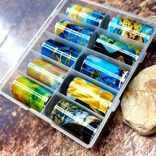 Set of 10pcs "Colorful Art" #41697