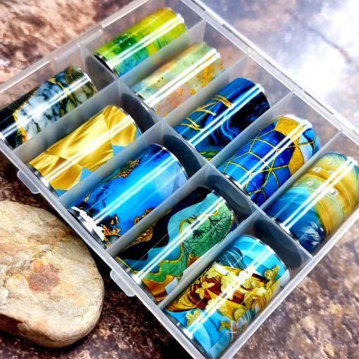 Set of 10pcs "Colorful Art" #41700