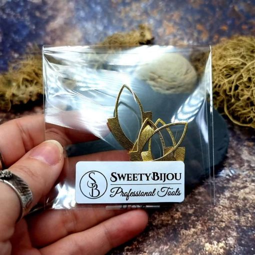 Set of 4pcs of Earrings Findings Gold Color #41417